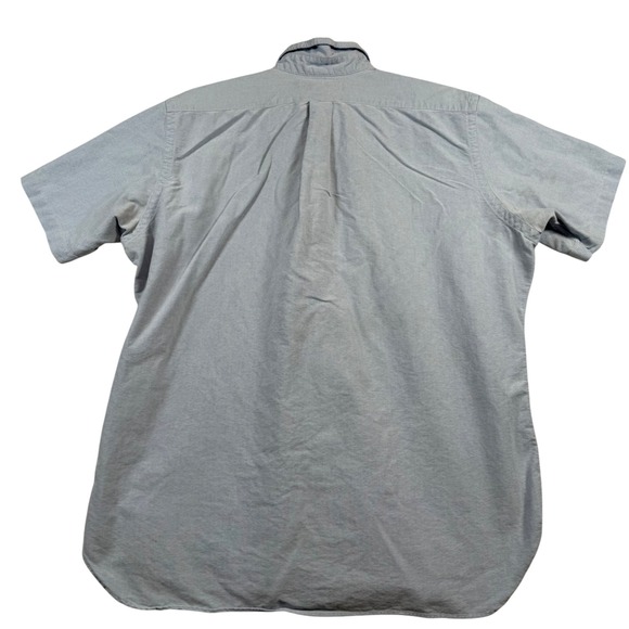 Ralph Lauren Mens XL Classic Fit Short Sleeve Button Down Shirt Flesh Pony - Picture 3 of 8